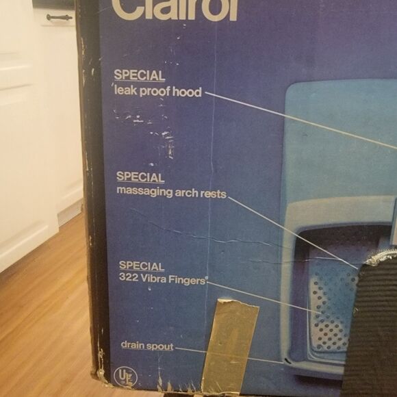 EUC Vintage 1981 Clairol The Foot Fixer Foot Spa W/ Vibrating/Massage/Heat WORKS - Picture 16 of 16